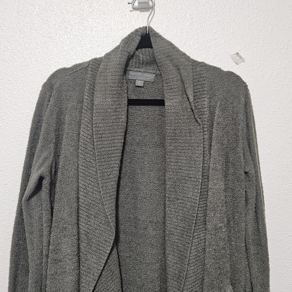Barefoot Dreams cozychic lite Open Front Sweater size medium - Picture 2 of 13